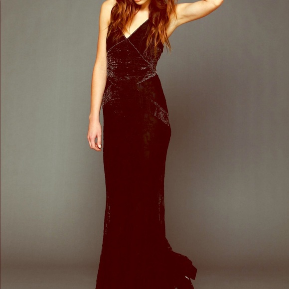 Free People Dresses & Skirts - Free People Phantom Burnout Lace Maxi